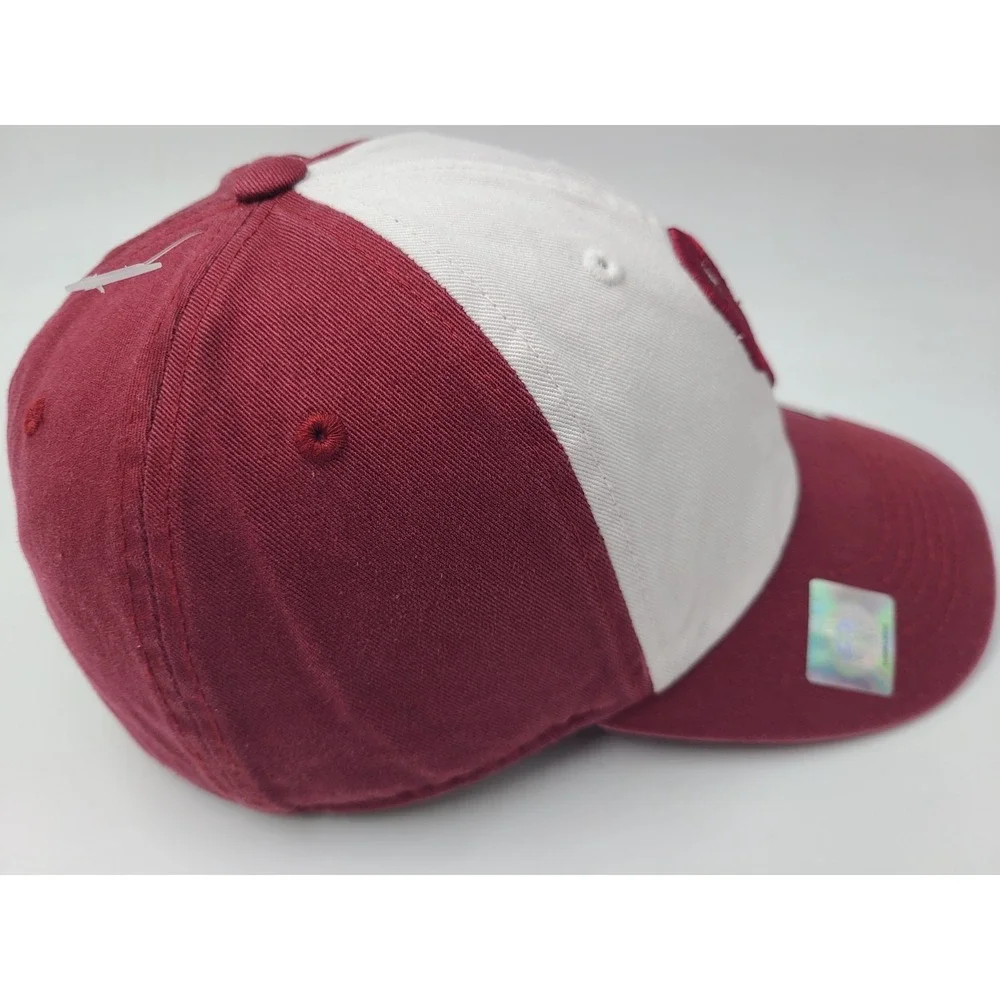 University of Oklahoma Sooners Top of the World Fitted M‎ Hat Cap NCAA White Red